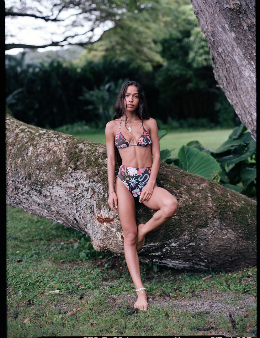 Follow Suit The Izzy Top - Garden Party (Mocha) Mme. Mink 5 Follow Suit The Izzy Top - Garden Party (Mocha) Mme. Mink