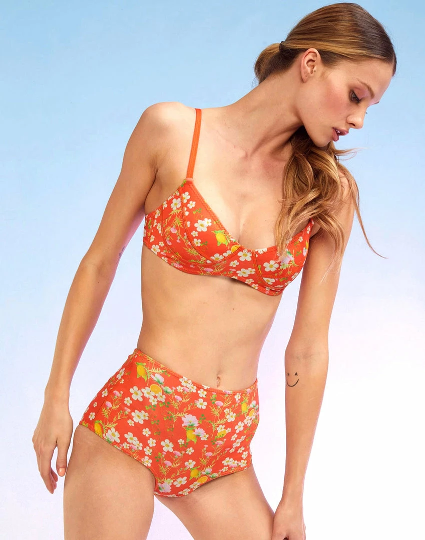Cynthia Rowley Blossom High-Waisted Bikini Bottom WHAT'S HOT 3 Cynthia Rowley Blossom High-Waisted Bikini Bottom WHAT'S HOT