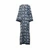 De Castro Long Viento Dress Denim Blue