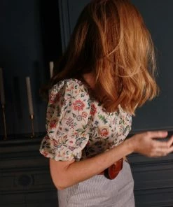 Nina Blanc THE AMARANTA BLOUSE