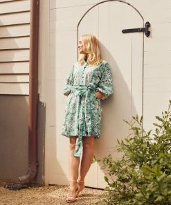 Sue Sartor Flounce™️ Shorty | Green Garden CLOTHING