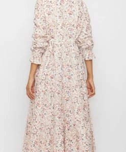 Daydress Alma Dress In Berry Wild Flowers