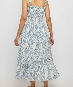 Daydress Florence Dress In Blue Chintz Trail
