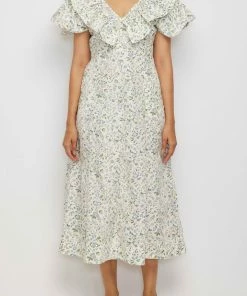 Daydress WHAT'S HOT Lindos Dress In Lavender Wild Flowers 6 Daydress WHAT'S HOT Lindos Dress In Lavender Wild Flowers