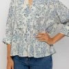 Daydress Carrie Shirt In Blue Chintz Trail WHAT'S HOT