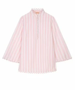 Seraphina THE TUNIC TOP | Pink & Stripe WHAT'S HOT