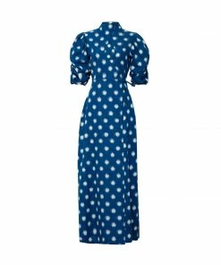 De Castro Campo Dress In Blue