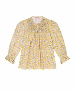Seraphina THE PETAL BLOUSE | Sunshine Florals WHAT'S HOT