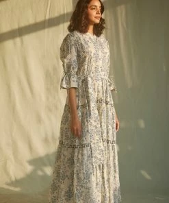 Daydress Colette Dress In Blue Chintz Trail WHAT'S HOT 13 Daydress Colette Dress In Blue Chintz Trail WHAT'S HOT