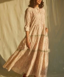 Daydress WHAT'S HOT Colette Dress In Blush Chintz Trail