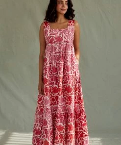 Daydress WHAT'S HOT Patmos Dress In Pink Pheasant
