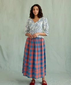 Daydress Simple Checked Skirt