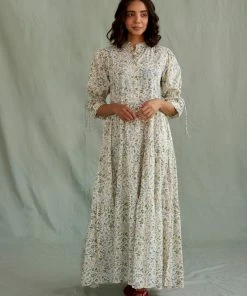 Daydress Colette Dress In Lavender Wild Flowers