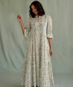 Daydress Colette Dress In Lavender Wild Flowers