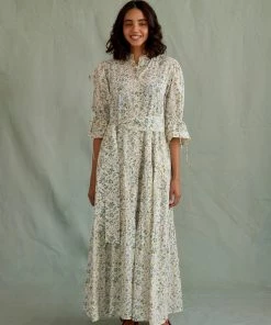 Daydress Colette Dress In Lavender Wild Flowers