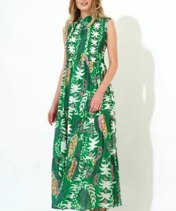 OLIPHANT Sleeveless Smocked Maxi 7 OLIPHANT Sleeveless Smocked Maxi