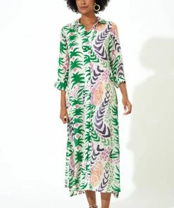 OLIPHANT Shirt Dress Midi