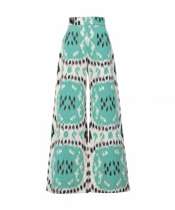 De Castro Aquamarine Rainbow Trousers