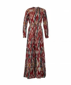 De Castro Red Dueña Dress