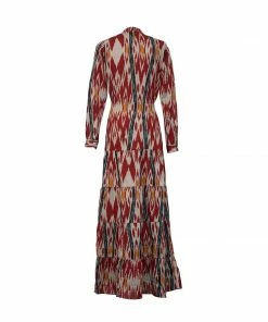 De Castro Red Dueña Dress