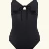 Follow Suit The Emily One Piece - Black Mme. Mink