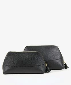 Neely & Chloe ACCESSORIES No. 17 Large Cosmetic Case Pebble 22 Neely & Chloe ACCESSORIES No. 17 Large Cosmetic Case Pebble