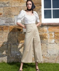 Anna Mason Bay Pocket Crop Trousers CLOTHING