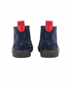 Del Toro WHAT'S HOT Men's Vintage Navy Camo Chukka