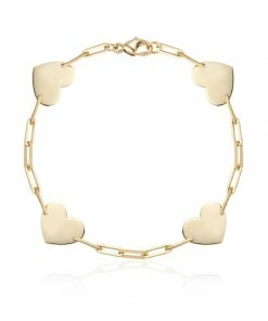 Aurelia Demark WHAT'S HOT Delicate Four Hearts Bracelet