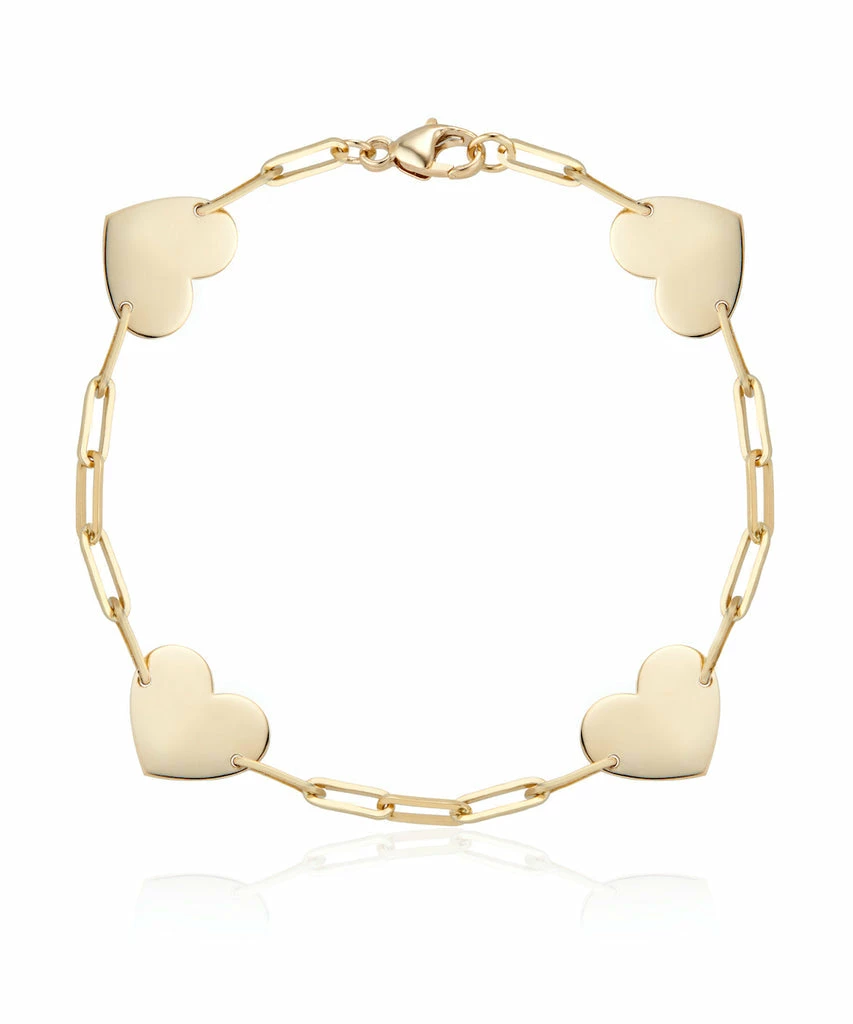 Aurelia Demark WHAT'S HOT Delicate Four Hearts Bracelet 3 Aurelia Demark WHAT'S HOT Delicate Four Hearts Bracelet