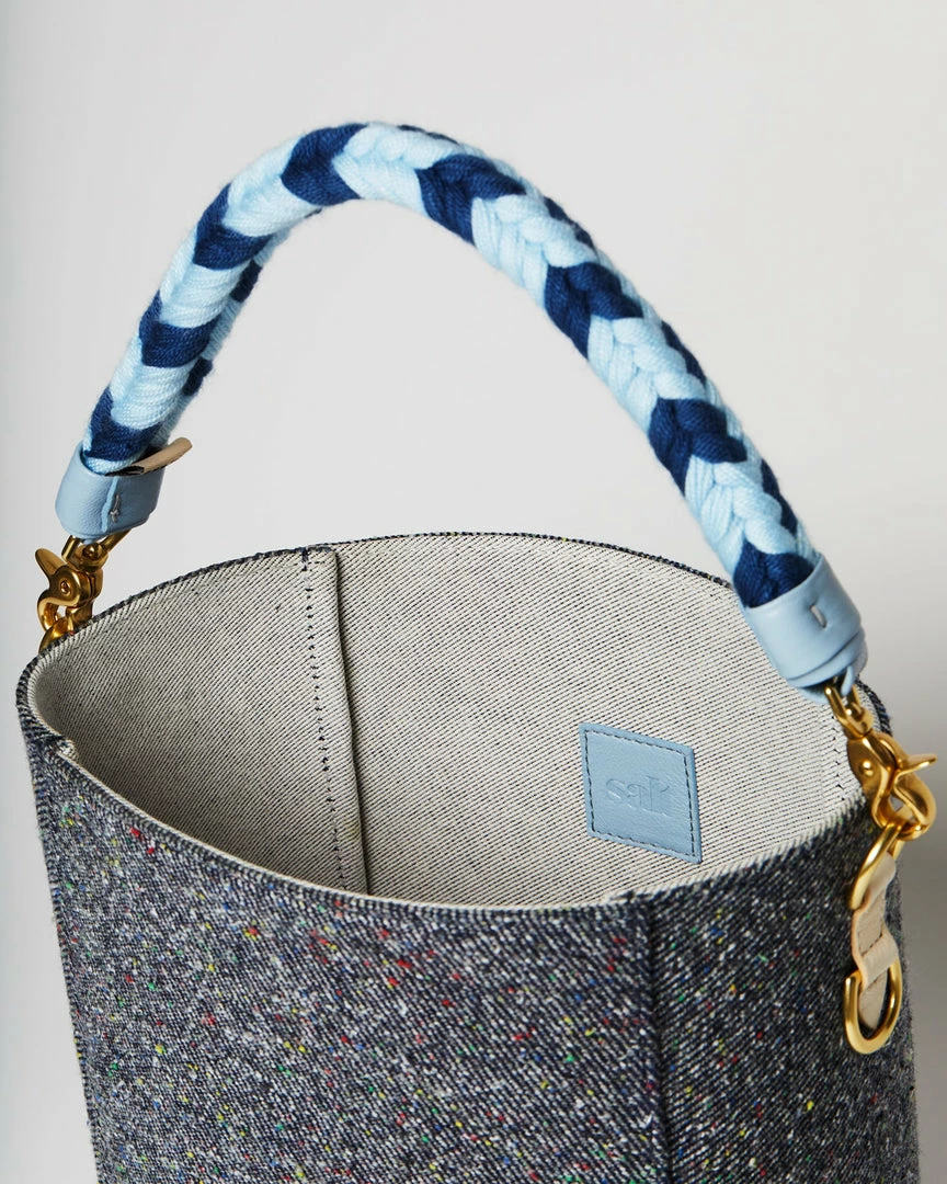 Salt WHAT'S HOT The Blue Denim Paloma Bucket Tote 15 Salt WHAT'S HOT The Blue Denim Paloma Bucket Tote