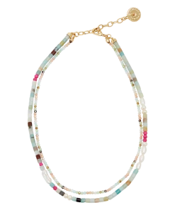 Mignonne Gavigan WHAT'S HOT Jody Double Strand Necklace Multi