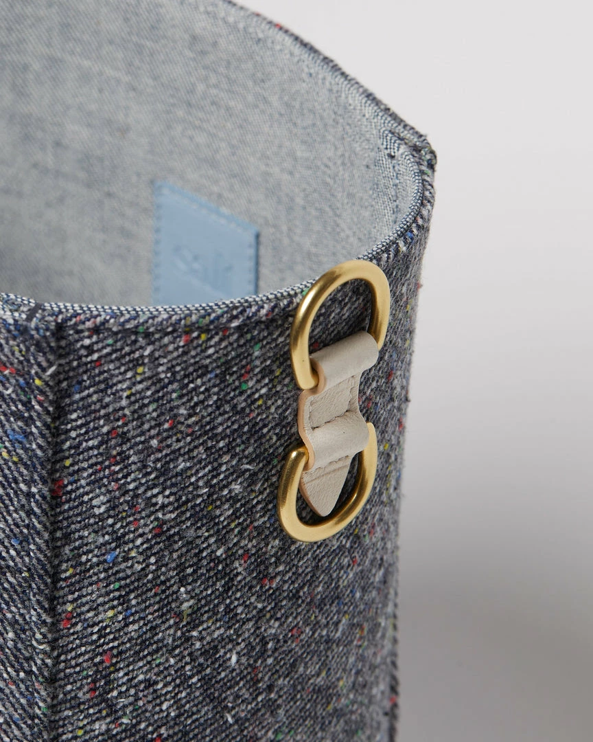 Salt WHAT'S HOT The Blue Denim Paloma Bucket Tote 6 Salt WHAT'S HOT The Blue Denim Paloma Bucket Tote