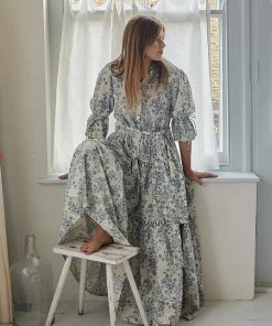 Daydress Colette Dress In Blue Chintz Trail WHAT'S HOT 11 Daydress Colette Dress In Blue Chintz Trail WHAT'S HOT