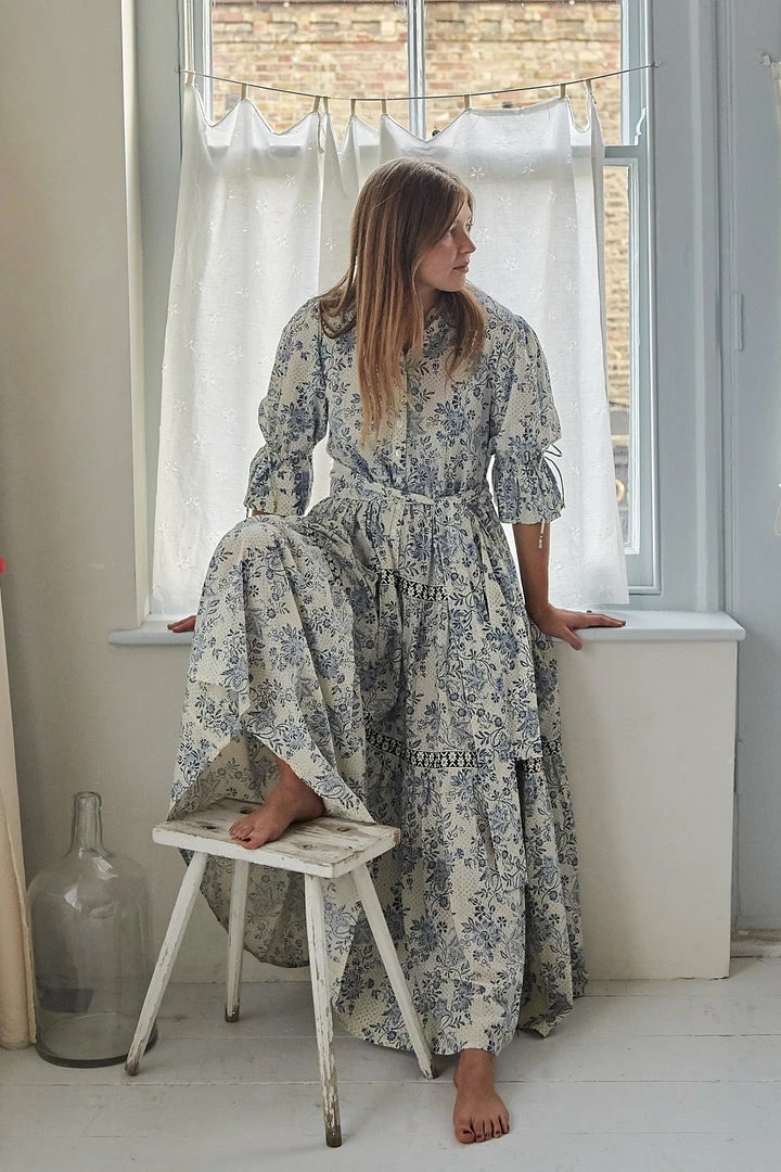 Daydress Colette Dress In Blue Chintz Trail WHAT'S HOT 5 Daydress Colette Dress In Blue Chintz Trail WHAT'S HOT