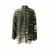 De Castro Green Tie Dye Blouse