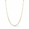 Couplet Les Classiques Large Link Hollow Handmade Gold Chain