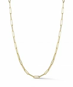 Couplet Les Classiques Large Link Hollow Handmade Gold Chain