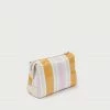 Neely & Chloe Ariel Okin X N&C Medium Coated Canvas Pouch Striped ACCESSORIES 2 Neely & Chloe Ariel Okin X N&C Medium Coated Canvas Pouch Striped ACCESSORIES