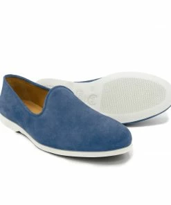 Del Toro Men's Ocean Suede Napoli Slipper
