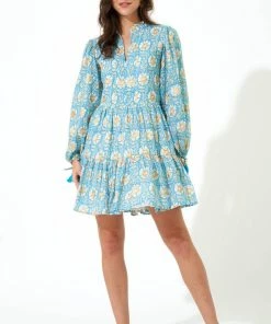 OLIPHANT Long Sleeve Yoke Dress