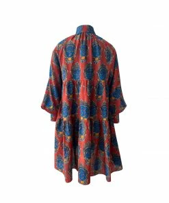 De Castro Red Faces Dress