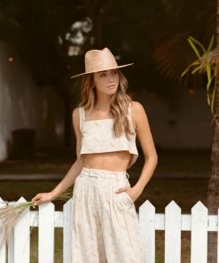 Krewe Du Q Vacation Shop Kea Top, Honey Bloom