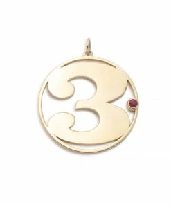 Heritage Jewelry Small Number Charm