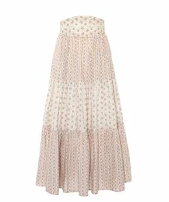 Anna Mason Tati Two-Tiered Skirt