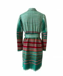 De Castro Green Gingham Jacket