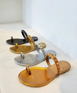 Carmen Sol Maria Flat Sandal