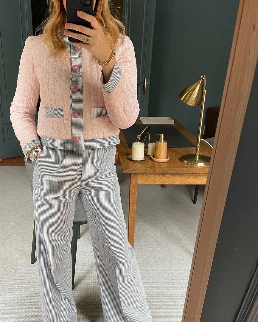 Nina Blanc The Coco Quilted Jacket CLOTHING 8 Nina Blanc The Coco Quilted Jacket CLOTHING