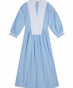 Seraphina THE MIDI SMOCKED COLLAR DRESS |