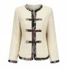 SKYLENCE WHAT'S HOT Chelsea Tang Tweed Jacket White
